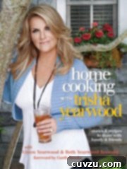 Home Cooking with Trisha Yearwood cookbook cover.