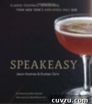 Speakeasy cocktail book cover