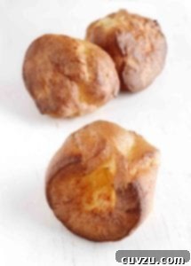 Three of Shirley's mile-high popovers.