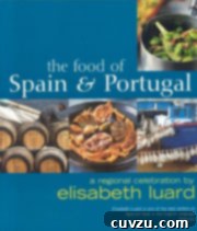 The cover of The Food of Spain and Portugal by Elisabeth Luard