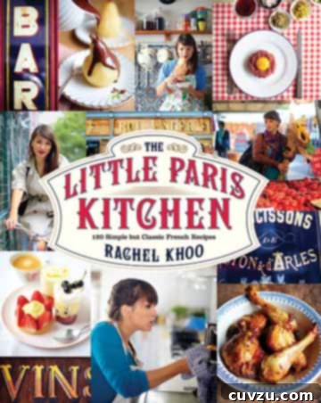 The Little Paris Kitchen Cookbook cover, showing a woman in a kitchen.