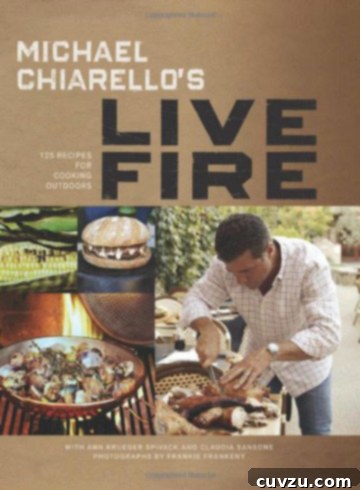 Michael Chiarello's Live Fire Cookbook cover