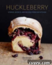 Huckleberry Cookbook cover, showcasing a collection of delicious baked goods and recipes from the renowned bakery.
