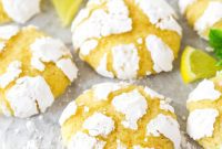Zesty Lemon Crinkle Cookies